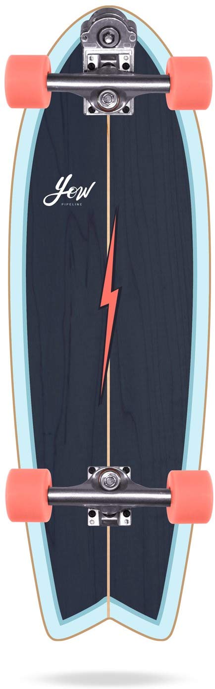 YOW Pipe Surfskate Mixte Adulte, Bleu